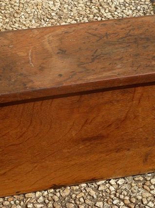 boite  en bois  ancienne , vintage