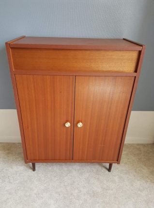 meuble à chaussures vintage avec casier de rangement 