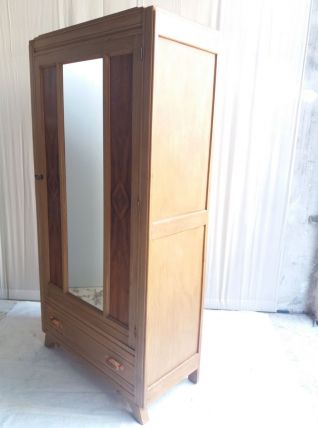 ARMOIRE VINTAGE DES ANNEES 50 A 1 PORTE 