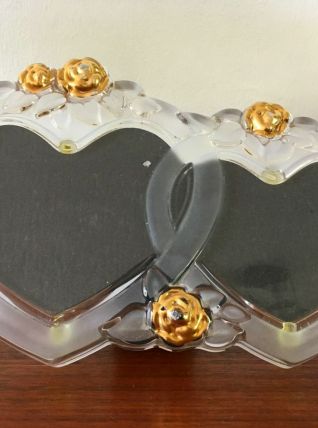 Cadre en verre vintage