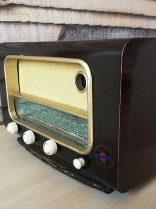 Poste de radio tsf de 1955 compatible bluetooth