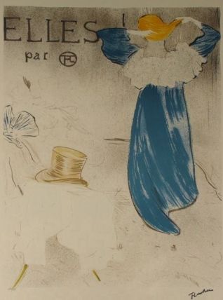 COFFRET roncedenoyer 11 lithos EllesTOULOUSE LAUTREC