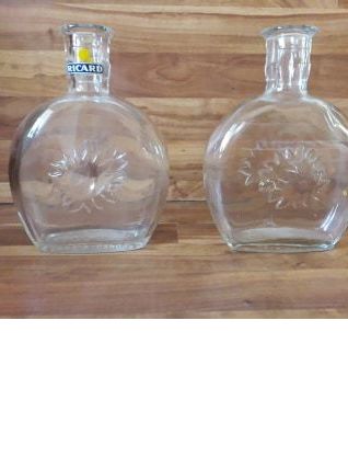 2 carafes RICARD Soleil, modèle déposé