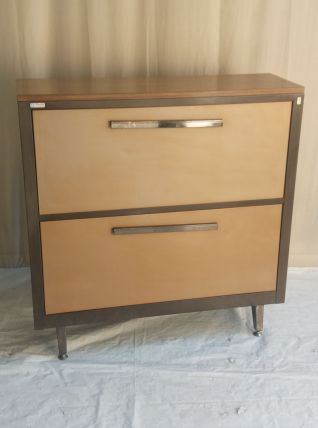 CLASSEUR DE BUREAU VINTAGE EN METAL