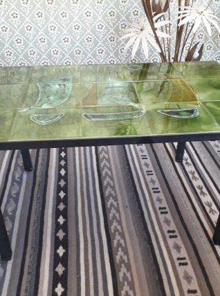 Table basse en céramique Vallauris