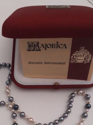 Véritable collier perles de majorque Majorica 1985