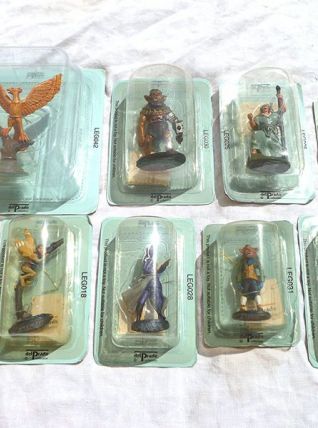 lot de 9 figurines Del Prado, legend