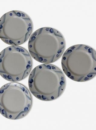 6 Assiettes à dessert 