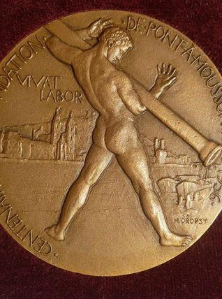 Médaille,Centenaire de la Fondation de Pont-à-Mousson,Dropsy