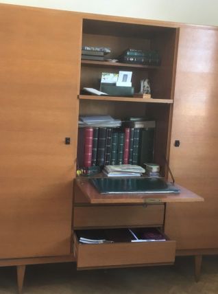 Armoire penderie secrétaire commode vintage années 50-60 