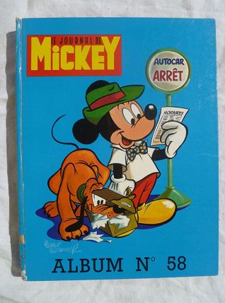 album Mickey N°58 année 1973