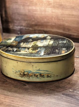 Très ancienne boîte métallique - Vintage