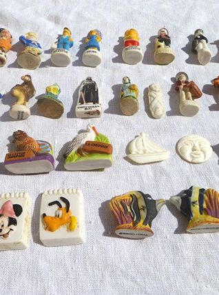 lot de 30 fèves ceramiques