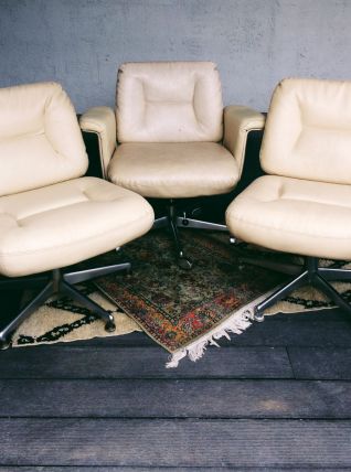 Lot 3 fauteuils Ring Mekanikk