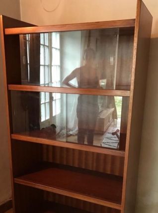 Armoire vitrine vintage 
