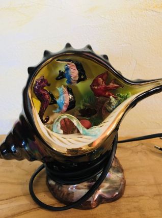 Lampe coquillage cerdazur Monaco 