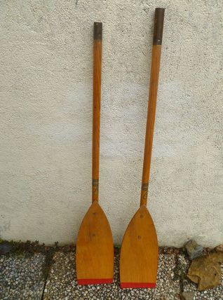 pagaie Nylux , vintage  années  1950