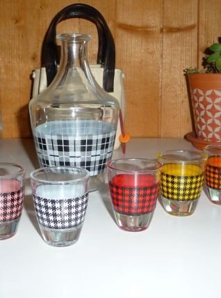 Service à liqueur vintage