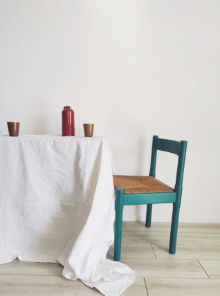 Paire de chaises bois