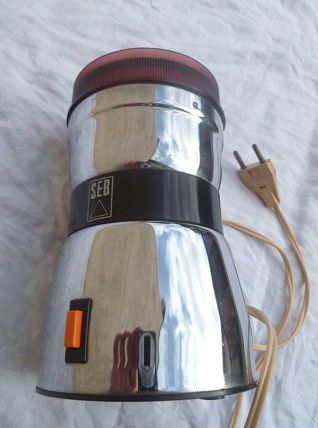 Moulin à café chromè SEB vintage