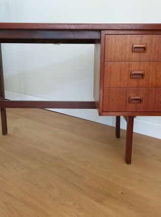 Bureau mid century teck années 60