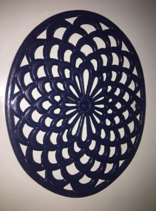 Dessus de plat fonte émaillée 