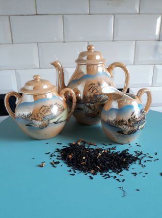 Service en  porcelaine Maruku 1940/50 made in Japan