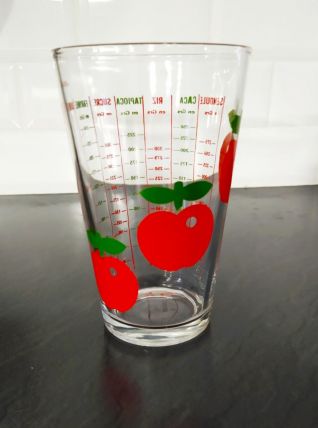 Verre doseur Henkel vintage années 70
