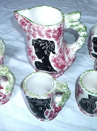 service a orangeade ,Borty,vallauris, vintage