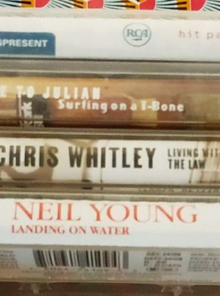 Collection K7 audio musique indépendante.