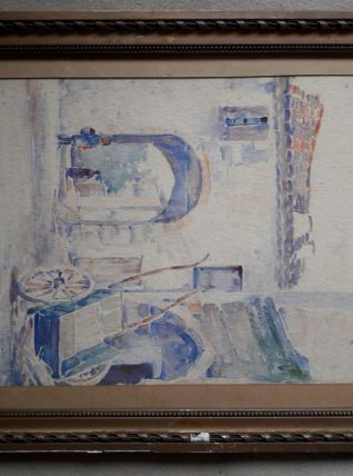 Une aquarelle de Jean de JOYBERT datée de 1922