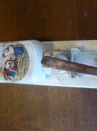 Moulin a café mural decor naif art deco