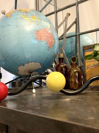 Porte manteaux boule vintage