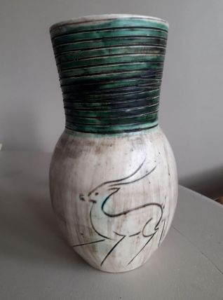 Vase vintage signé