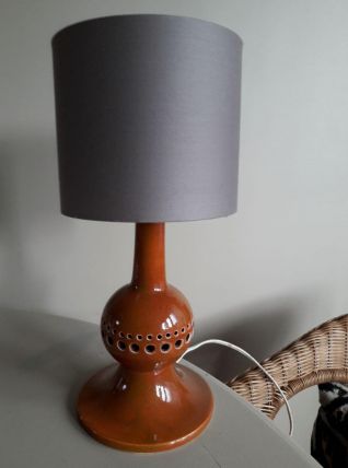 Lampe en céramique vintage