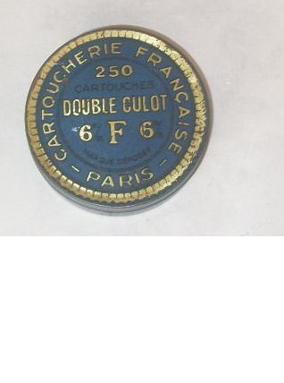 Boite métal  vintage Cartoucherie Française Paris