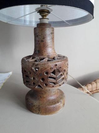 Lampe vintage signée  Agnès ESCALA