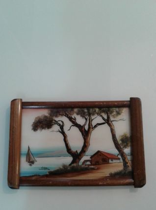 Plateau de service art deco