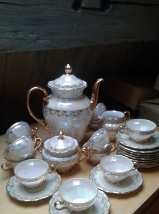 Service café porcelaine Seltmann Weiden 