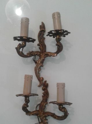 Applique en bronze style Louis XV