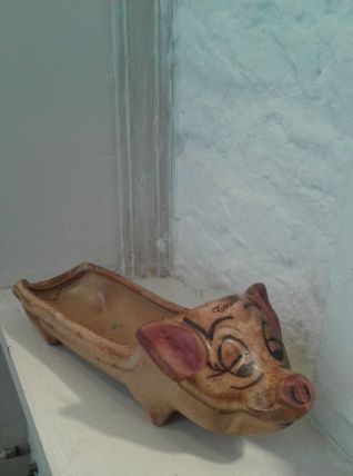 Cochon en ceramique Vallauris