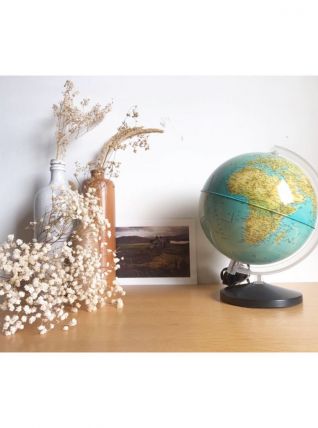 Globe terrestre lumineux 
