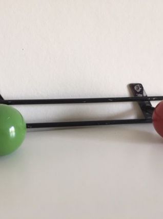 Porte manteau vintage boules