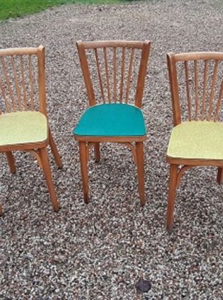 Chaises BAUMAN lot de 3