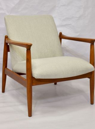  Fauteuil vintage GFM-142 ? 1960 EDMUND HOMA entièrement res