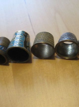 lot  de 5 dés a coudre 