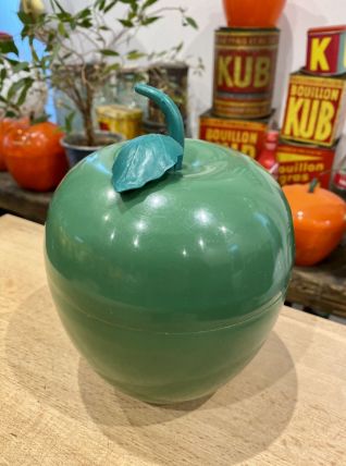 Seau à glaçons pomme verte vintage
