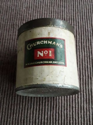 Boîte à cigarettes Churchman's. 1944-45