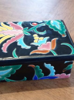 Emaux de Longwy, boîte à bijoux