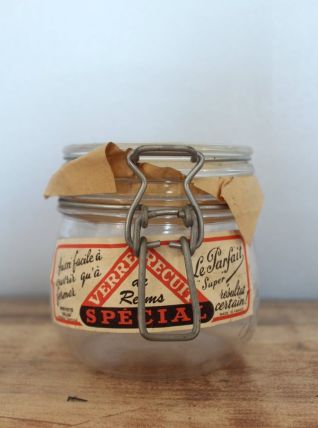 Authentique bocal LE PARFAIT de Reims 0,500L - 1930